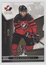 2018 Upper Deck Team Canada Juniors High Gloss 17/25 Boris Katchouk #12 y1g