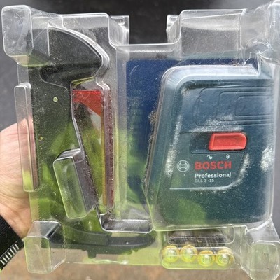 Bosch Gll 3-15 Red Self Leveling Line Laser Level New In Packing