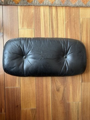 Herman Miller Eames Lounge Chair Cushion Black Vintage