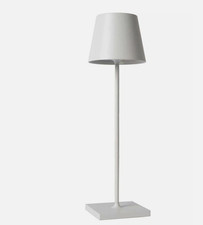 Lampada Tavolo LED Touch Ricaricabile tipo Poldina Luce Bianca Dimmer Bar Hotel