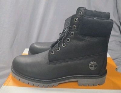 Timberland 6'' Premium WP Boot Emerald Woods Black FG Men Size 7.5 NWB 