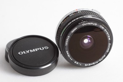 Olympus OM-System Zuiko Auto-Fisheye 3,5/16 Lens f/3,5 16mm Fischaugenobjektiv