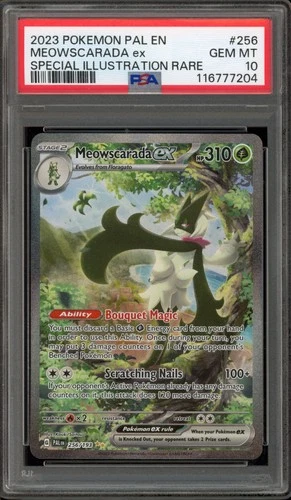 Pokemon Meowscarada ex Paldea Evolved Special Illustration Rare #256 PSA 10