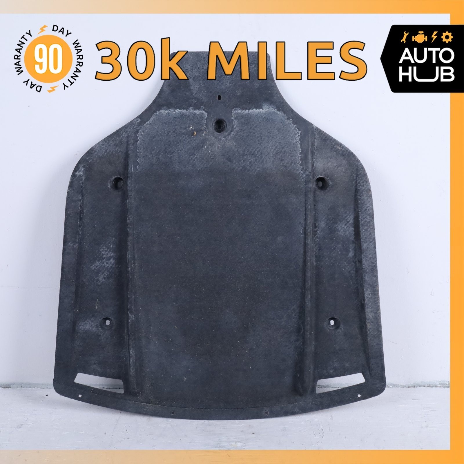 12-17 Bentley Continental GT Coupe Rear Underbody Splash Shield Cover OEM 30k