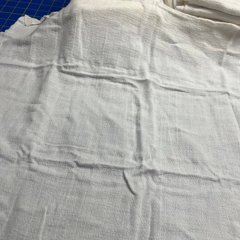 Vtg Lot of 12 Cloth Cotton Gauze Type Diapers ~ Polishing Rags 25” x 20” - Image 4 of 4