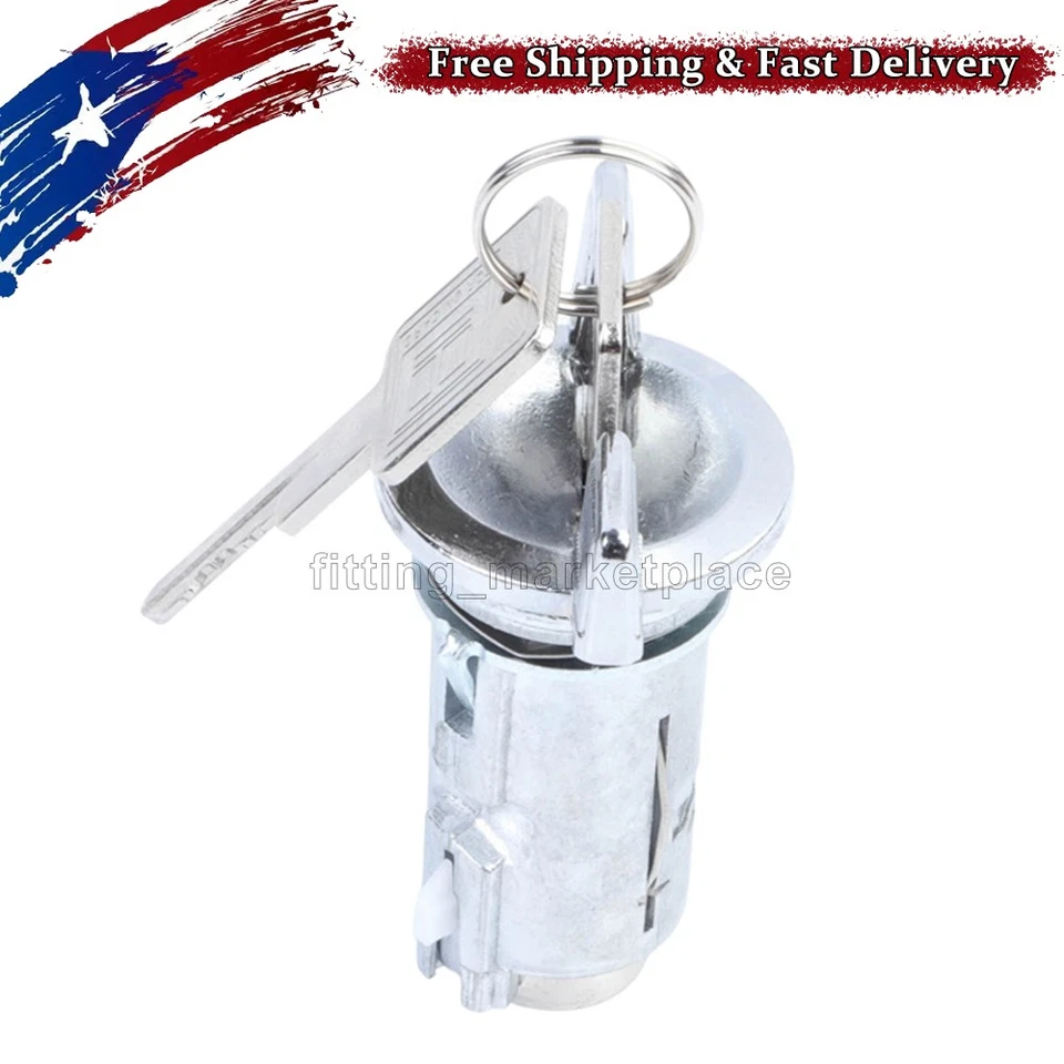 Cilindro de bloqueo de encendido US107L con llaves para Chevrolet GMC Buick Pontiac 701398 Foto 3 de 4