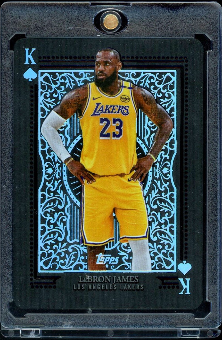 LEBRON JAMES 2025/26 TOPPS BASKETBALL ALL KINGS CASE HIT #AK-3 LAKERS SSP RARE 