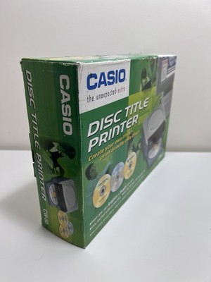 Casio CW-50 CD/DVD Thermal Printer for sale online | eBay