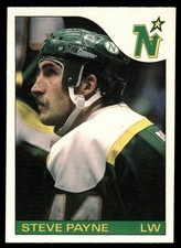 1985-86 O-Pee-Chee Steve Payne #65 VIEW SCAN