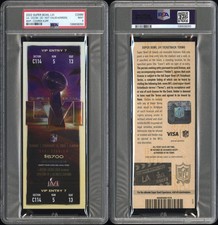 2022 SUPER BOWL LVI- LA-23,CIN-20- MVP-COOPER KUPP TICKET PSA MINT 9