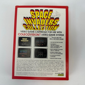 ColecoVision Homebrew Space Invaders Collection Game Cartridge CIB OpCode NOS