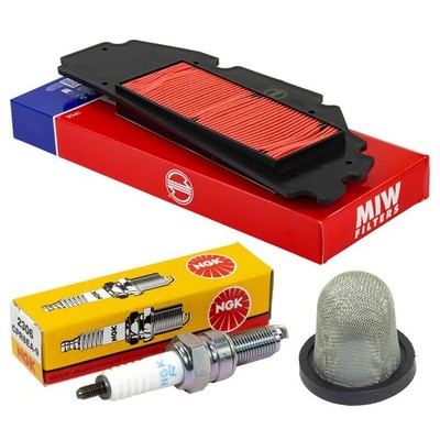 Set Luftfilter Ölsieb Zündkerze Wartung für SYM Cruisym 125 Cruisym125 2018-2025