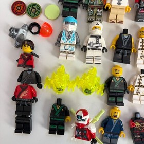 Lego Ninjago Minifigures Sensei Wu Zane Lloyd Garmadon Kai Ronin Cole Jay Ghosts