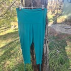 Women's Yoga Pants. Tights. Leggins. Lace Up Leg. M/L.