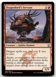 Dragonlord's Servant #138 Dragons of Tarkir Uncommon MTG
