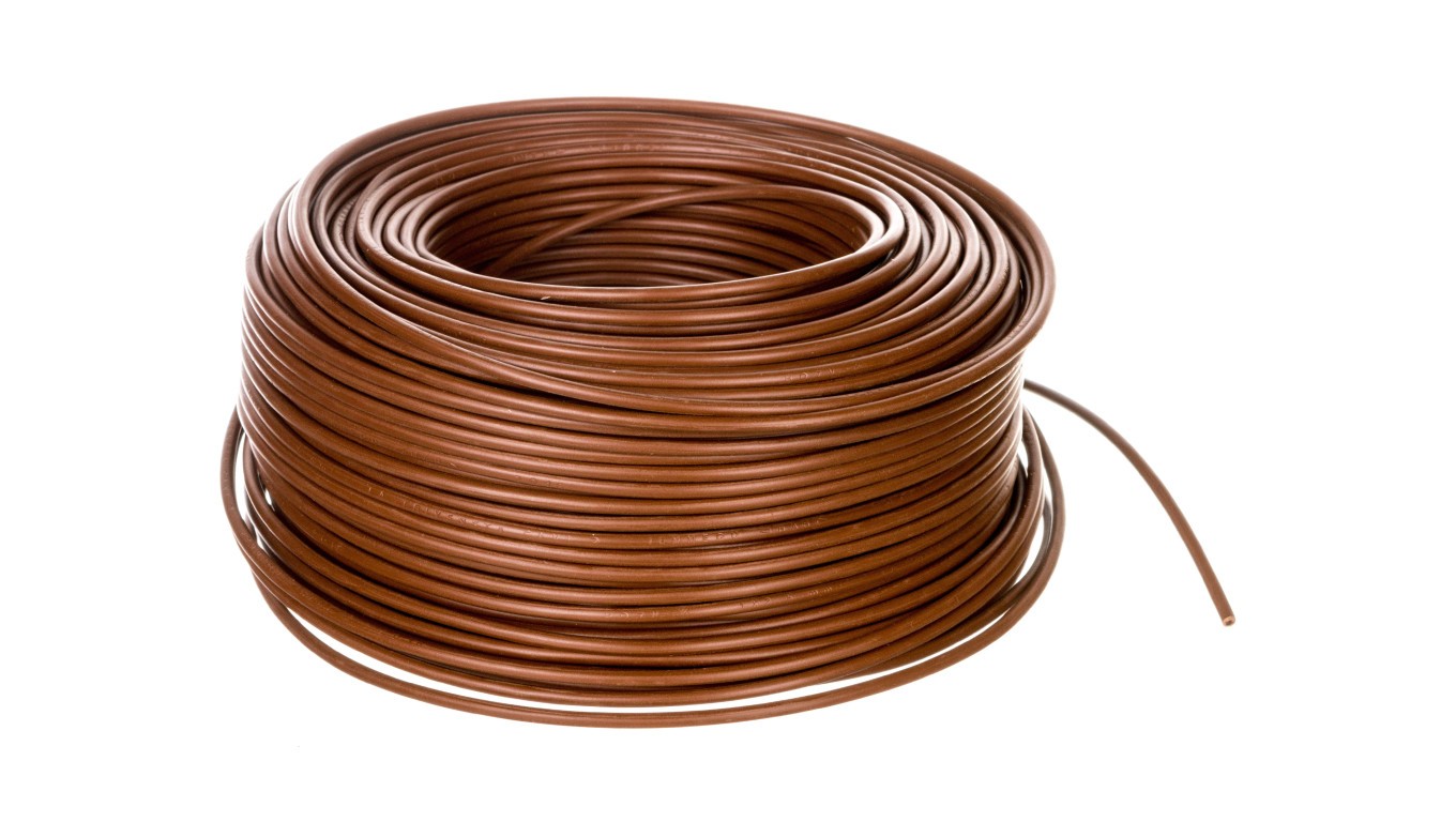 Installation Cable H07V-K 2.5 Brown 29148/100m