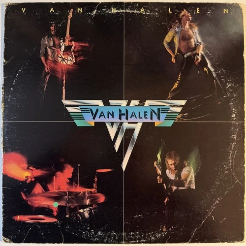 Van Halen Self Titled 1st Press LA Vinyl Lp VG/VG