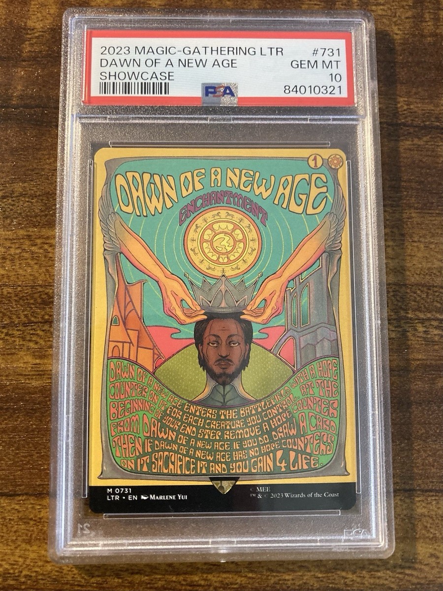 MTG✨DAWN OF A NEW AGE Borderless Poster Full Art✨LTR - Showcase