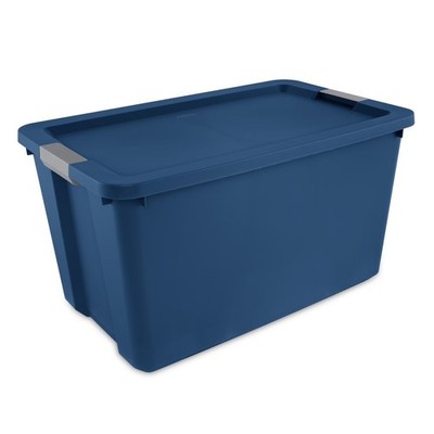 34 Gallon Extra-Large Storage Bin, Plastic Storage Container with Latch Lid