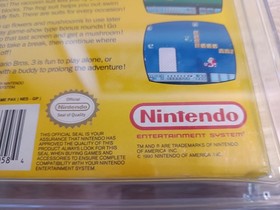 Super Mario Bros 3 Nintendo NES Bros Oval SOQ CIB Complete CGC 8.5 Graded