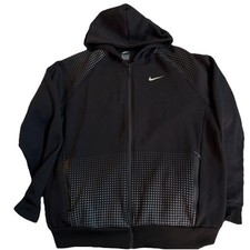 Nike Men's 3XL Full Zip Jacket Mens Black