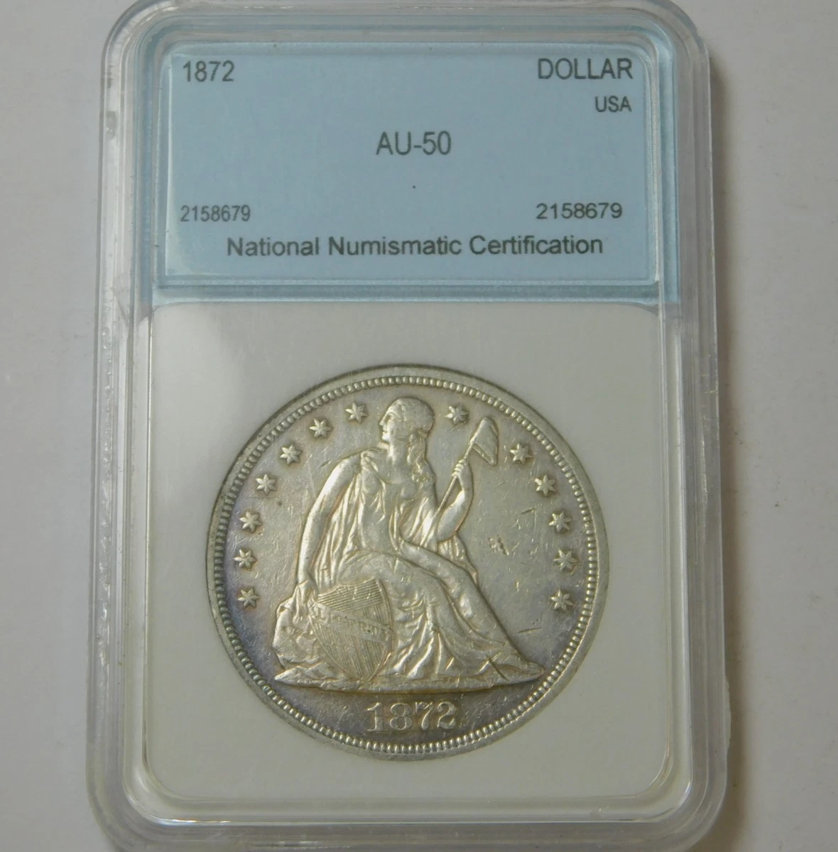 1872 Year Seated Liberty US Dollars (1840-1873) for sale | eBay