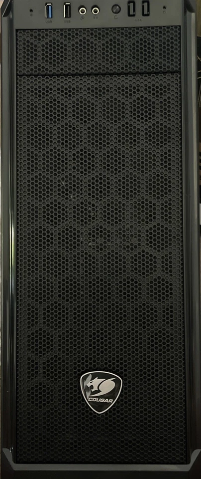 Cougar Middle Tower Cases MX330-X NEW open box top of unit Dented - Image 3 of 4