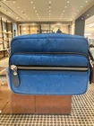 Coach Nylon Dakota Crossbody Blue Shoulder Bag Purse New -