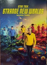 Star Trek/Strange New World/Season 3 4 DVD Set, 2026 NEW W/DAMAGED SLIPCOVER