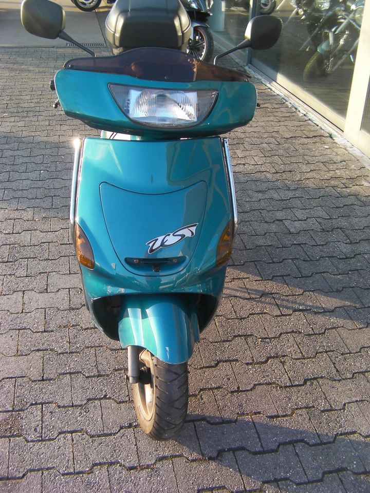 Yamaha YE50 Zest Bastler Ausschlachtfahrzeug Motor läuft mit Kickstarter - Bild 4 von 4