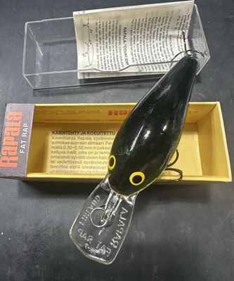 Leurre Ancien Rapala Fat Lap FR-7 – Dans Sa Boîte – Occasion