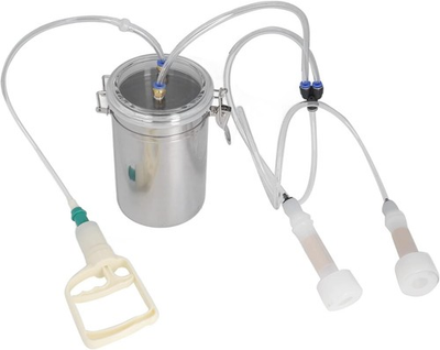 #ad Cow Milking Machine 2L Manual Machine Portable Stainless Steel... $65.85
