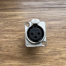 Neutrik Chassis XLR Connectors - 3 Pin - Female - Used