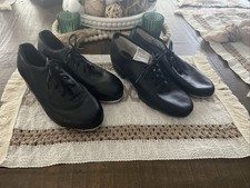 Lot Of 2 Tap Dance Shoes Girls Sizes 4 5 Girls Black Bloch Revolution