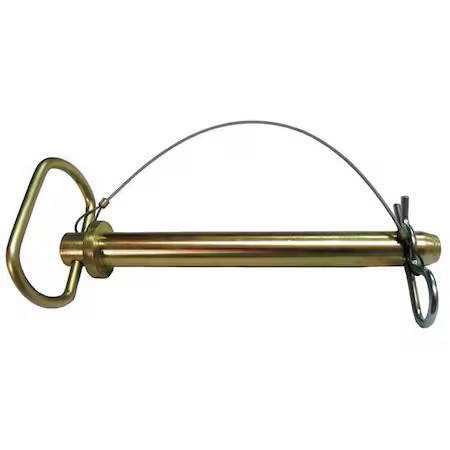 Zoro Select U39666.050.0575 Cotterless Hitch Pin, 1/2 In Dia, 5-3/4 In Usable,