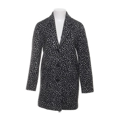 ESPRIT, Mantel, Damen, Größe: XS, Schwarz/Weiß, Acryl/Polyester, Leopard #M4p