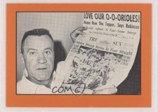 1981 The Franchise 1966 Baltimore Orioles Hank Bauer #5 fl4