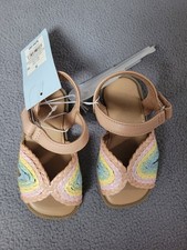 Girls Toddler Cat Jack RAINBOW Sandals Girls Toddler Size 5T NWT