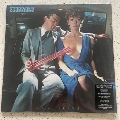 Scorpions : Lovedrive 50th anniversary deluxe Vinyl & CD new sealed sleeve dinks