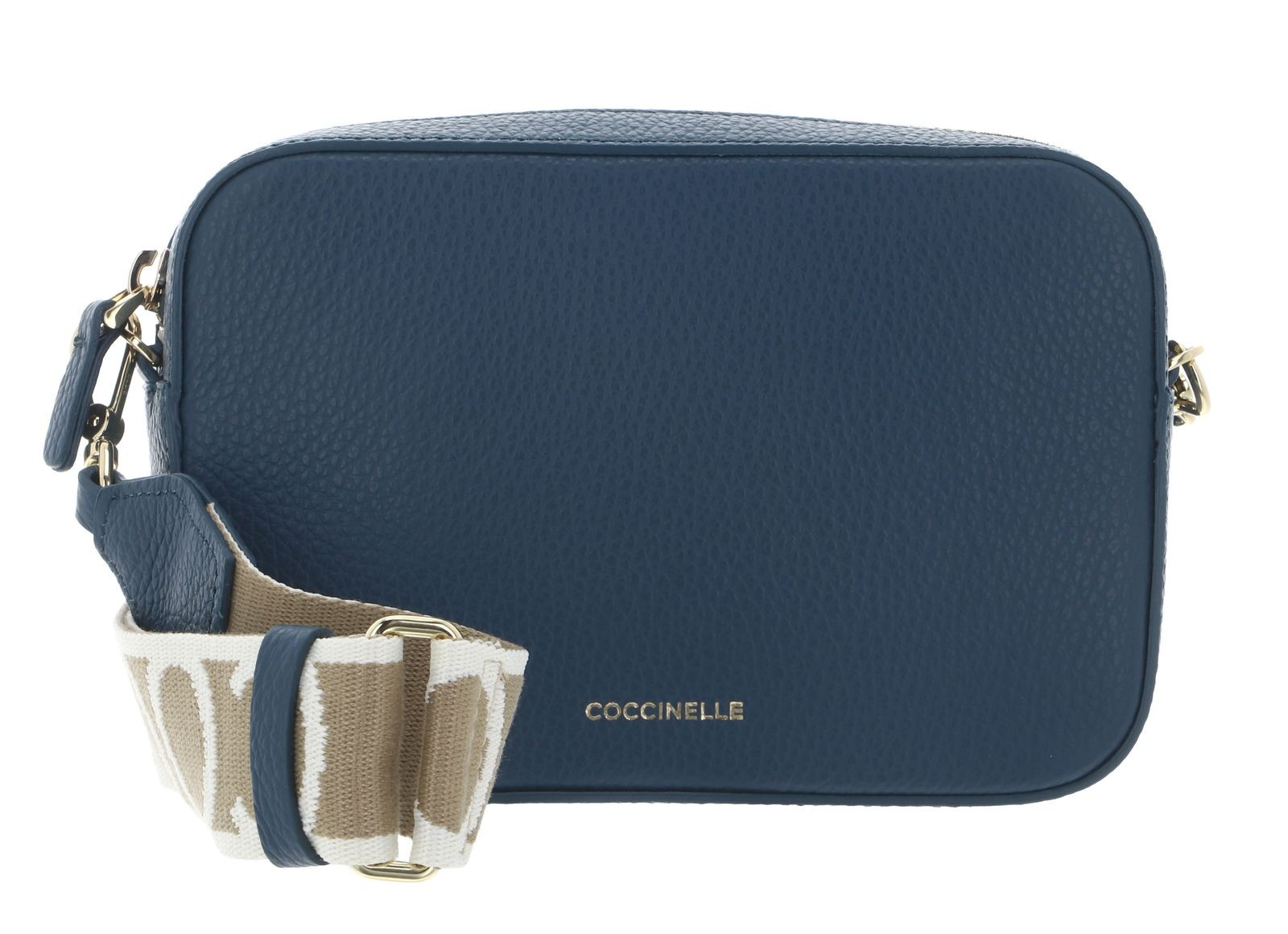 COCCINELLE cross body bag Tebe Crossover Bag S Deep Blue