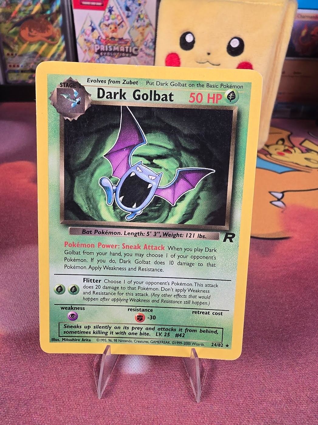Dark Golbat 24/82 Team Rocket Unlimited NM Pokemon TCG Vintage Rare 🦇