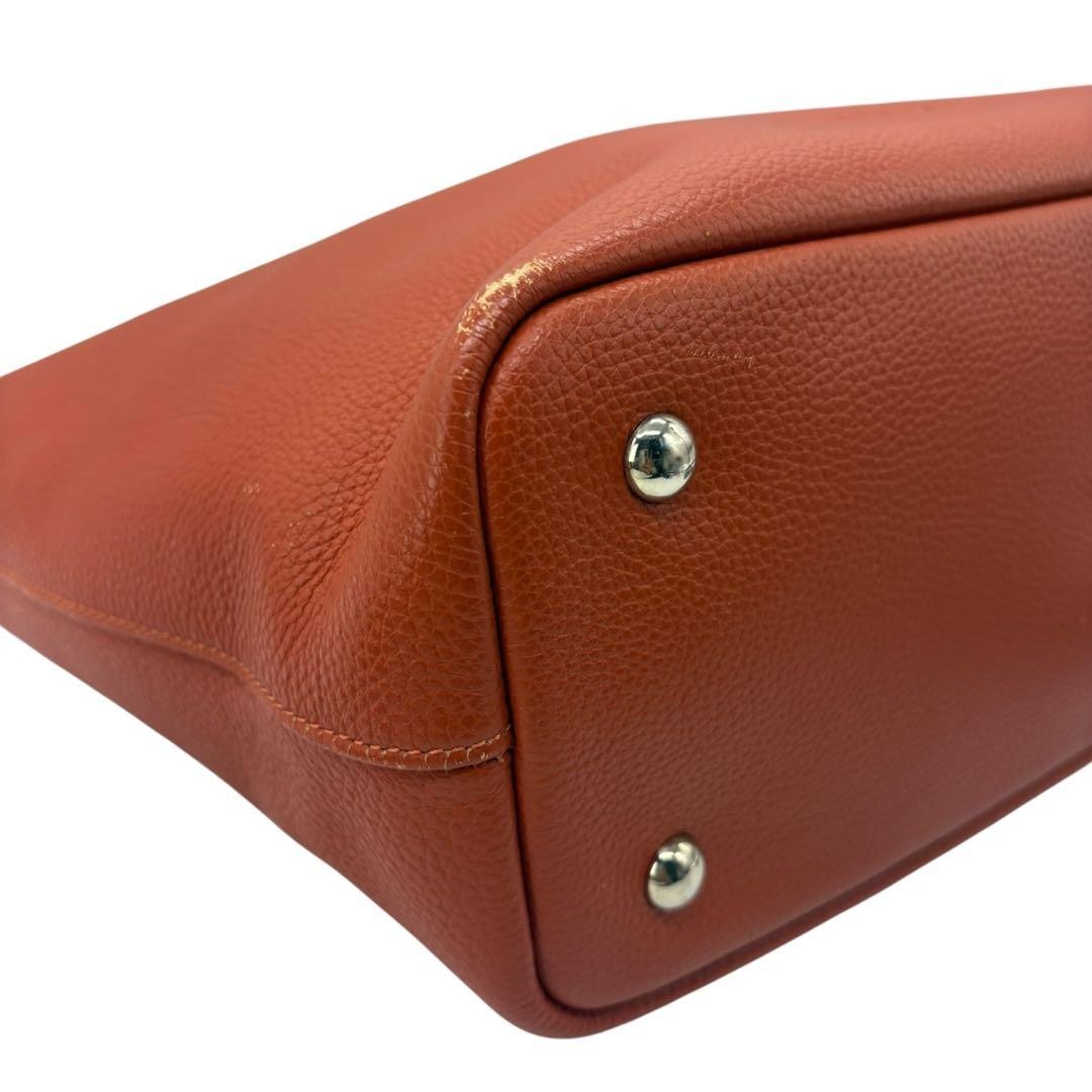 Excellent condition Longchamp grained leather han… - image 9