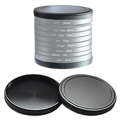   37mm Filtercontainer Metall Filterkappen 37 mm Filter Stack Caps Schutz Etui