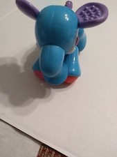 Fisher Price Amazing Animals Elephant Clicking Sensory Rubber Ears Feet Bottoms