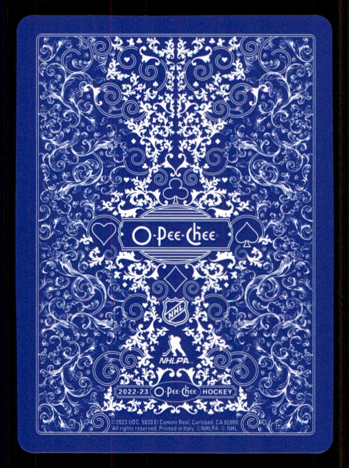 2022-23 O-Pee-Chee Playing Cards #4CLUBS Ryan O'Reilly - Image 2 of 2