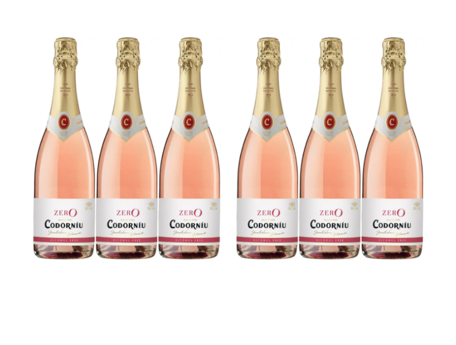 Codorníu Zero Alcohol Free Sparkling Rose Wine 750ml eBay