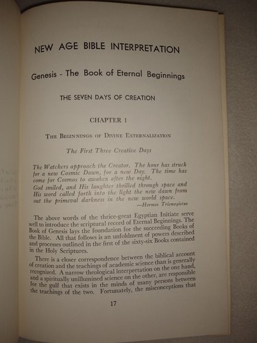 The New Age Bible Interpretation Old Testament Volume 1 hard cover 1958 2nd ed - Picture 19 of 21