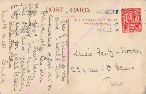 CPSM RPPC STAR JOSEPH COYNE IN THE DOLLAR PRINCESS PHOTO ROTARY E.C - Picture 2 of 2