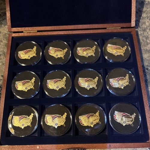 Cu,layered In 24k Gold With Pad-print ,Donald Trump Speeches - Picture 4 of 9