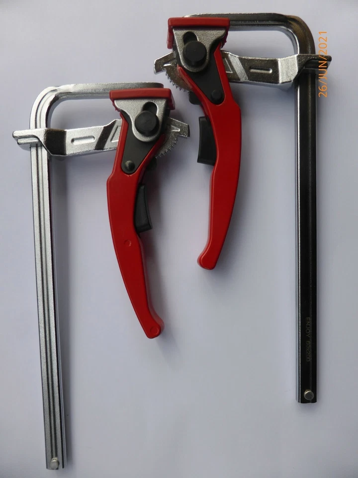 2 x Saw Guide Rail, MFT Ratchet Clamps, Track Saw, CNC Table, T-track 200x60 - image 2 of 4